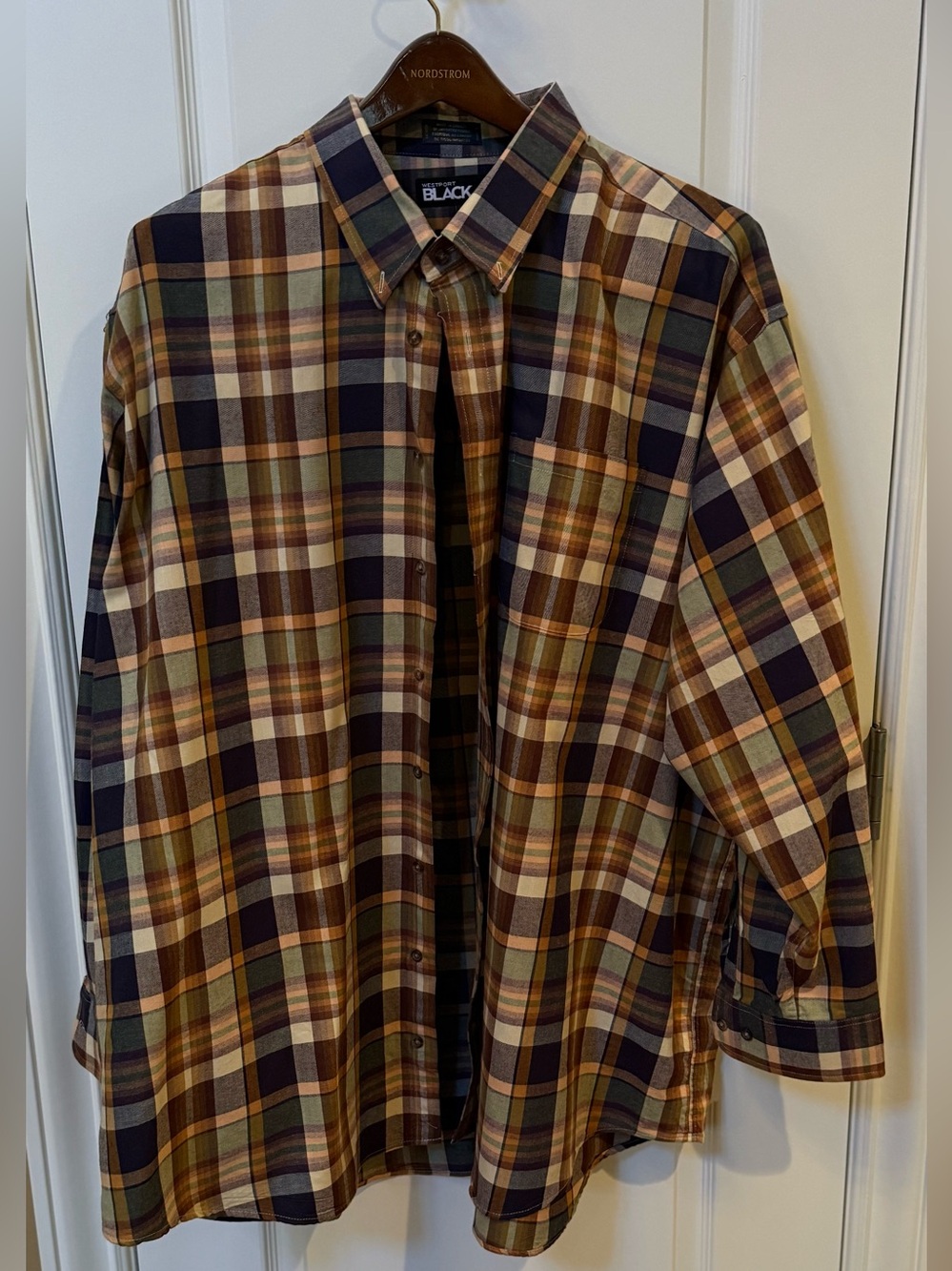 Westport Multicolor Plaid Button-Up Shirt